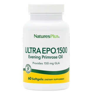 Nature's Plus Ultra Epo 1500 Evening Priimrose Oil 60Softgels
