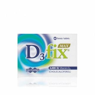 Uni-Pharma D3 Fix MAX 4000IU 60 Tabs