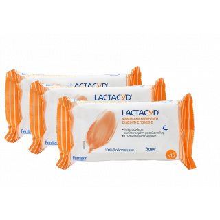 Lactacyd Intimate Cleansing Wipes 3x15 items