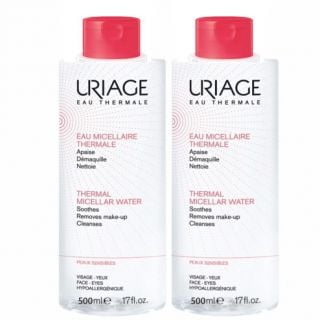 Uriage Thermal Micellar Water 2 x 500ml Sensitive Skin