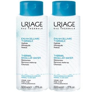 Uriage Thermal Micellar Water 2 x 500ml Normal - Dry Skin