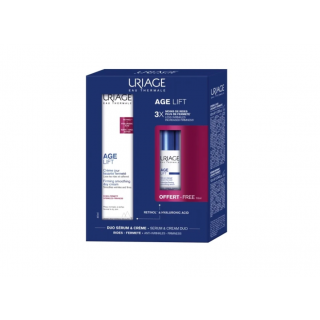 Uriage Promo Age Lift Firming Smoothing Day Cream Αντιγηραντική Κρέμα Ημέρας 40ml & Intensive Firming Smoothing Serum Αντιγηραντικός Ορός 10ml