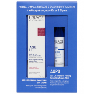 Uriage Promo Age Lift Firming Smoothing Day Cream Αντιγηραντική Κρέμα Ημέρας 40ml & Intensive Firming Smoothing Serum Αντιγηραντικός Ορός 10ml