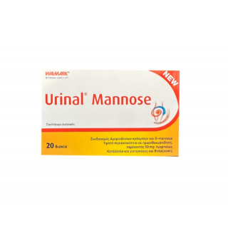 Vivapharm Urinal Mannose Συμπλήρωμα Διατροφής για Ουρολοιμώξεις 20tabs