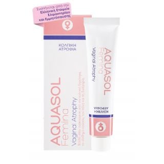 Aquasol Femina Vaginal Atrophy 30ml Κρέμα για την Αντιμετώπιση & Πρόληψη της Κολπικής Ξηρότητας και Κολπικής Ατροφίας