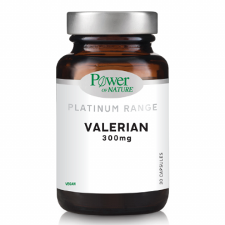 Power οf Nature Platinum Range Valerian 300mg 30caps Συμπλήρωμα Διατροφής με Βαλεριάνα