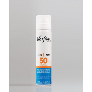 Version Sea+City Spf50 Anti-Shine Invisible Facile Spray 75ml
