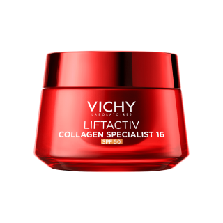 Vichy Liftactiv Collagen Specialist 16 Spf50 Day Cream 50ml Collagen Boost & Correction of 16 Signs of Aging