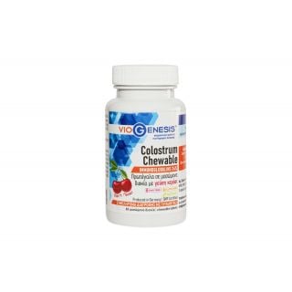 VioGenesis Colostrum Chewable Tablets Cherry Flavour 60 tabs