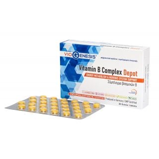 VioGenesis Vitamin B Complex Depot 30 Tabs