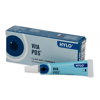 Vita-Pos Eye Ointment Οφθαλμική Αλοιφή με Βιταμίνη Α 5gr