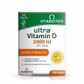 Vitabiotics Ultra Vitamin D 2000IU 96 Tabs
