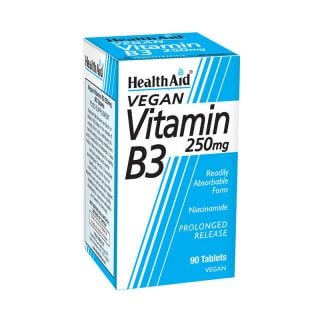 Health Aid Vitamin B3 250mg 90 Tabs Βιταμίνη