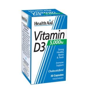 Health Aid Vitamin D3 5000iu 30 Caps Βιταμίνη