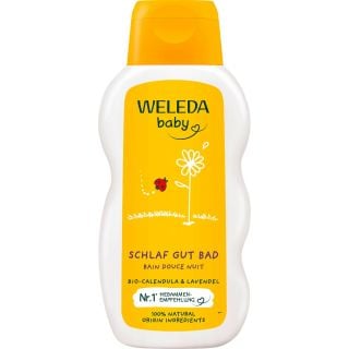 Weleda Baby Good Night Bath Βρεφικό Αφρόλουτρο με Καλέντουλα & Λεβάντα 200ml