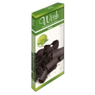 Wish Dark Chocolate Stevia 50gr