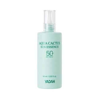 Yadah Aqua Cactus Sun Essence SPF50+ 60ml – Lightweight Hydrating Sunscreen Essence with Cactus & Centella for Sensitive Skin