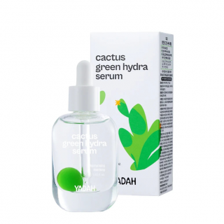 Yadah Cactus Green Hydra Serum 30ml – Lightweight Dual-Phase Hydrating Serum with Cactus & Botanical Oils 
