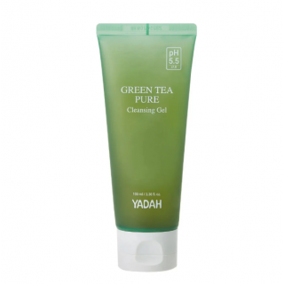 Yadah Green Tea Pure Cleansing Gel 100ml – Refreshing pH-Balanced Facial Cleanser with Green Tea Extract