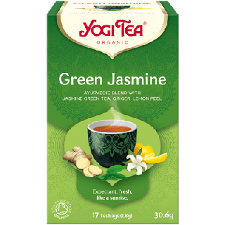 Yogi Tea Organic Πράσινο Τσάι & Γιασεμί, 17 Φακελάκια