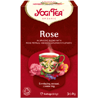 Yogi Tea Organic Τριαντάφυλο, 17 Φακελάκια