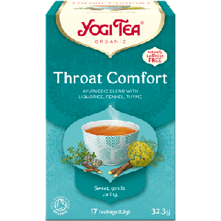 Yogi Tea Organic Τσάι Για Το Λαιμό, 17 Φακελάκια