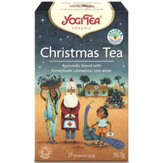 Yogi Tea Christmas Tea Αγιουβερδικό Αφέψημα Με Κυκλωπία, Κανέλα & Αστεροειδή Γλυκάνισο 17Φακελάκια