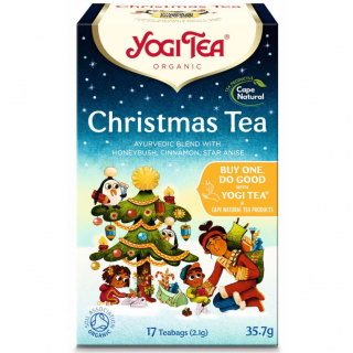 Yogi Tea Christmas Tea Αγιουβερδικό Αφέψημα Με Κυκλωπία, Κανέλα & Αστεροειδή Γλυκάνισο 17Φακελάκια