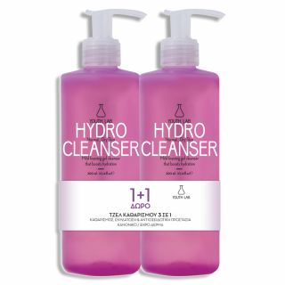 Youth Lab Promo Hydro Cleanser Τζελ Καθαρισμού και Ντεμακιγιάζ για Πρόσωπο& Μάτια Για Κανονικό-Ξηρό Δέρμα 2x300ml