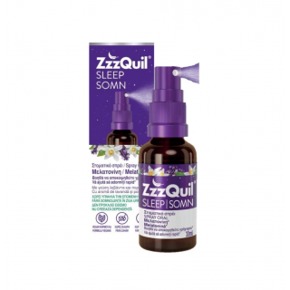 ZzzQuil Sleep Somn Spray Oral Melatonin 30ml