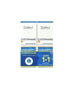 Bailleul Promo Cystiphane Σαμπουάν Κατά της Τριχόπτωσης 2x200ml