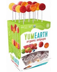 Yumearth Organic Pop Βιολογικά Γλειφιτζούρια Φρούτων Σε Διάφορες Γεύσεις 1τμχ