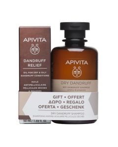 Apivita Dandruff Relief Oil 50ml + Δώρο Dry Dandruff Shampoo 250ml