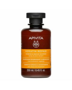 Apivita Keratin Repair Nourish & Repair Shampoo for Dry-Damaged Hair 250ml