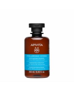 Apivita Hyaluronic Hydra Moisturizing Shampoo 250ml Σαμπουάν Ενυδάτωσης με Υαλουρονικό Οξύ & Μέλι