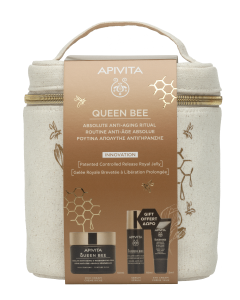 Apivita Promo Queen Bee Πλούσιας Υφής Αντιγηραντική Κρέμα Προσώπου 50ml & Δώρο Ορός Απόλυτης Αντιγήρανσης 10ml & Δώρο Κρέμα Ματιών 5ml