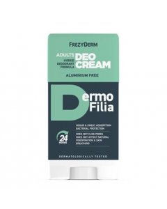 Frezyderm Dermofilia Adults Deo Cream Hybrid Deodorant Formula 40ml Αποσμητικό με Υβριδική Καινοτομία για Προσρόφηση Οσμών & Ιδρώτα