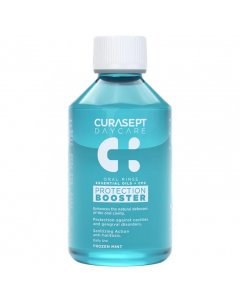 Curasept Daycare Protection Booster Frozen Mint Mouthwash 500ml Στοματικό Διάλυμα με Αιθέρια Έλαια