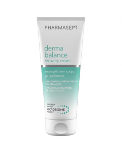 Pharmasept Derma Balance Recovery Cream 100ml Επανορθωτική Κρέμα με Πρεβιοτικά Ιδανική για Ξηρές και Ευαίσθητες Επιδερμίδες με Τάση Ατοπίας