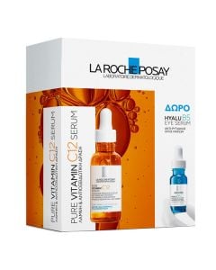 La Roche Posay Promo Pure Vitamin C12 Αντιγηραντικό Serum Προσώπου με Βιταμίνη C 30ml & Δώρο Hyalu B5 Ορός Ματιών Για Μαύρους Κύκλους & Ρυτίδες 5ml