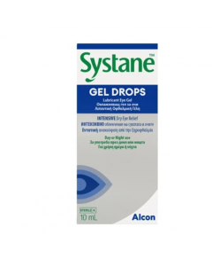Alcon Systane Gel Eye Drops 10ml Οφθαλμικές Σταγόνες για Έντονη Ξηροφθαλμία
