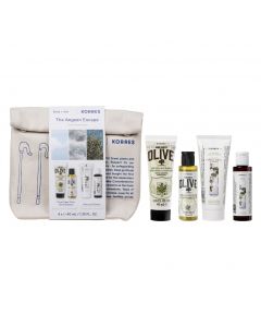 Korres Promo The Agean Escape Travel Essentials Body & Hair Care Essentials 4x40ml
