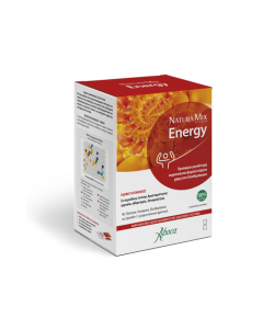 Aboca Natura Mix Advanced Energy 20 Φακελάκια Συμπλήρομα Διατροφής για Ενήλικες Προσφέρει Τόνωση και Ενέργεια