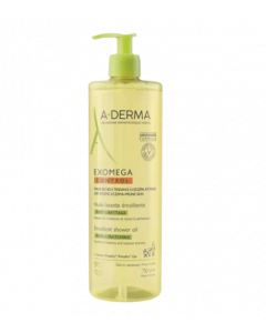 A-Derma Exomega Control Emollient Shower Oil 750ml Μαλακτικό Λάδι Καθαρισμού