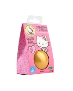 Take Care Hello Kitty Gold Bath Bomb with Peach Scent & Surprise Gift 170g