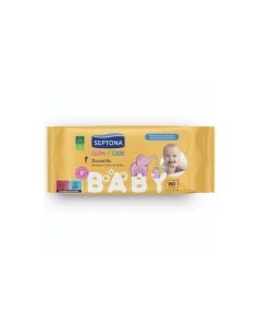 Septona Calm N' Care Chamomile Baby Wipes 80pcs
