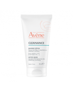 Avene Cleanance Detox Mask 50ml Μάσκα Αποτοξίνωσης που Προσφέρει Ματ Αποτέλεσμα και Εξυγιαίνει