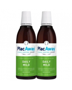 Plac Away Promo Daily Care Mild Στοματικό Διάλυμα Ήπιο 2x500ml