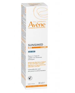 Avene SunsiMed KA Spf50 Blue Light 80ml Αντηλιακή Προστασία για Δέρμα με Τάση Ακτινικών Υπερκερατώσεων