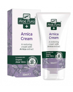 Optima Aloe Pura Arnica Cream 50ml Καταπραϋντική Κρέμα Σώματος